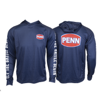 Penn 2022 Pro Long Sleeve Hooded Fishing Jersey Shirt - Choose Size (PENNHOOD)