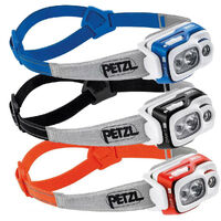 Petzl Swift RL 900 Lumens Head Torch Lamp - Choose Colour