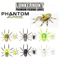 Lunkerhunt 2 inch 1/4 oz Phantom Spider Soft Plastic Hollow Body Lure