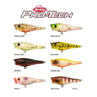 Berkley 2021 Pro-Tech 50mm Pop Surface Topwater Fishing Lure - Choose Colour