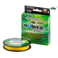 Shimano Power Pro Braided Fishing Line 500 Yards Hi-Vis Yellow - Choose Lb