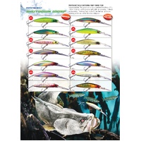 Profishent Shutdown 100mm Suspending Hard Body Fishing Lure - Choose Colour