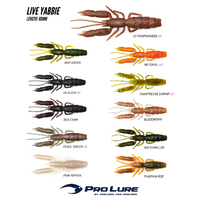 Pro Lure Live Yabbie 60mm Soft Plastic Fishing Lure ProLure - Choose Colour