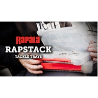 Rapala Rapstack 3700 Size Fishing Tackle Storage Box - Choose Model