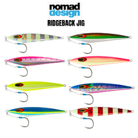 Nomad Design Ridgeback 60g Metal Fishing Jig - Choose Colour