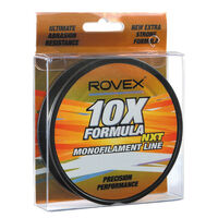 Rovex 10x Formula Monofilament Fishing Line 300m Green Mono - Choose Size