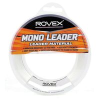 Rovex 100m Clear Monofilament Fishing Leader - Choose Lb Test