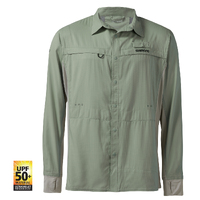 Shimano 2022 Pro Stretch Seafoam Vented Fishing Shirt - Choose Size (SHFOAM)