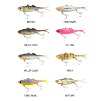 Berkley Shimma Fork 100mm Soft Vibe Fork Tail Fishing Lure - Choose Colour