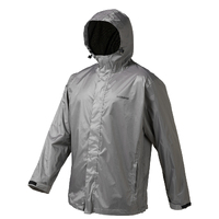 Shimano 2022 Packable Charcoal Colour Spray Fishing Rain Jacket - Choose Size (SHSPRAY)