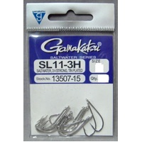 Gamakatsu SL11 3x Strong Saltwater Fly Tying Hook Heavy Tin Plated