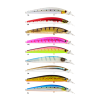 Atomic Hardz Slim Twitcher 95 mm 10g Suspending Fishing Lure - Choose Colour