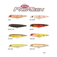 Berkley 2021 Pro-Tech 65mm Slurp Topwater Surface Fishing Lure - Choose Colour