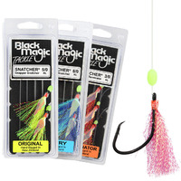 Black Magic Snapper Snatcher With 4/0 KL Fishing Hook - Choose Colour