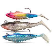Squidgies Slickrig 130mm Pre Rigged Soft Plastic Fishing Lure - Choose Colour