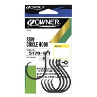 Owner 5178 SSW Circle Fishing Hook - Choose Size