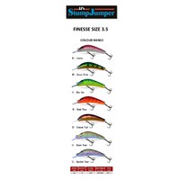 JJ's StumpJumper Size 3.5 Finesse Hard Body Fishing Lure - Choose Colour