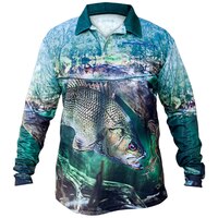 Profishent Tackle Fishing Shirt Sublimated Bass UPF 30+ Choose Size