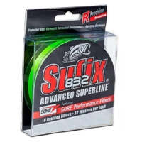 Sufix 832 Advanced Superline x8 Braid 150yd Neon Lime Fishing Line - Choose Lb