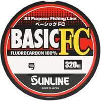 Sunline Basic FC 320m Fluorocarbon Fishing Line - Choose Lb