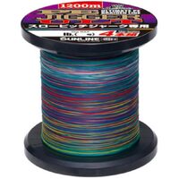 Sunline Saltimate ULT Jigger x4 1200m Multi Colour Braid Fishing Line - Choose Lb