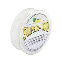 Platypus 300m Super-100 Clear Monofilament Fishing Line - Choose Lb Tested