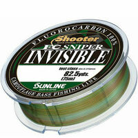 Sunline Shooter FC Sniper Invisible Camo 100% Fluorocarbon 75m