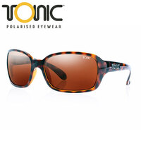 Tonic Cove Polarised Sunglasses Tortoise Shell Frame - Choose Lens Options