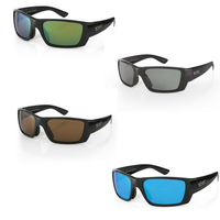 Tonic Rise Polarised Sunglasses Matte Black Frame - Choose Lens Options