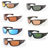 Tonic Shimmer Polarised Sunglasses Matte Black Frame - Choose Lens Options