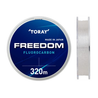 Toray Freedom 320m Fluorocarbon Fishing Line - Choose Lb