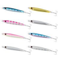 Samaki Torpedo V2 10g Metal Fishing Jig - Choose Colour