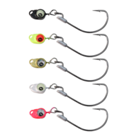 TT Lures Snake EyeZ Weedless Jighead - Choose Size Weight Colour