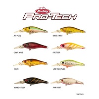 Berkley 2021 Pro-Tech Twitcher 45mm Minnow Floating Topwater Surface Fishing Lure - Choose Colour