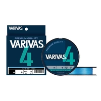 Varivas 4 PE x4 Braid 200m Blue Colour Fishing Line - Choose Lb