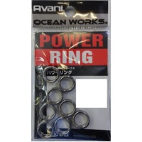 Varivas Avani Ocean Works Power Split Rings Heavy Duty Strong - Choose Lb