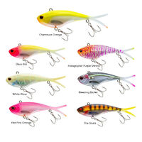 Nomad Design Vertrex Swim 75mm Soft Vibe Fishing Lure - Choose Colour