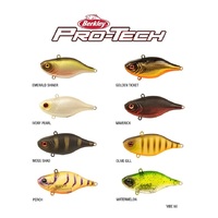 Berkley 2021 Pro-Tech Rattling Vibe 60mm Hard Body Fishing Lure - Choose Colour