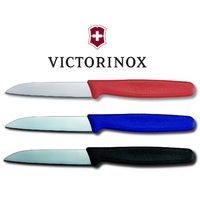 Victorinox Classic 8cm Straight Blade Paring & Vegetable Knife - Choose Colour 