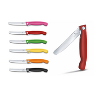 Victorinox Swiss Classic Folding Steak Paring Knife - Choose Colour