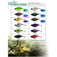 Profishent Vixen Vibe 65mm Hard Body Fishing Lure - Choose Colour