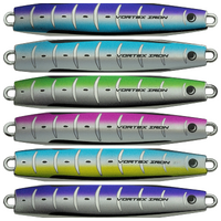 Samaki Vortex Iron 60g Metal Casting Fishing Jig - Choose Colour