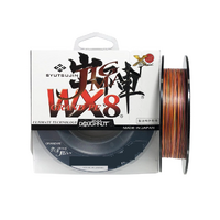 YGK Jigman WX8 600m Multi Colour Braid Fishing Line - Choose Lb