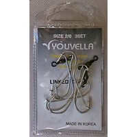 Youvella Gang Fishing Hook 3 Sets - Choose Size