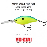 Yo Zuri 3DS Crank Deep Diver 65mm Floating Hard Body Fishing Lure - Choose Colour