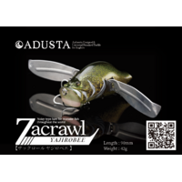 Adusta Zacrawl Yajirobee 90mm Noisy Topwater Fishing Lure - Choose Colour