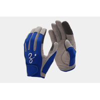 Zenaq 3D Power Blue Heavy Duty Fishing Gloves - Choose Size