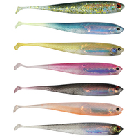 Zerek Flash Minnow Wriggly 130mm Spft Plastic Fishing Lure - Choose Colour