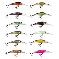  Zerek Tango Shad 50mm 4g Floating Fishing Lure - Choose Colour