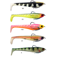 Zerek Flat Shad 4.5 inch 17g  Soft Plastic Fishing Lure - Choose Colour